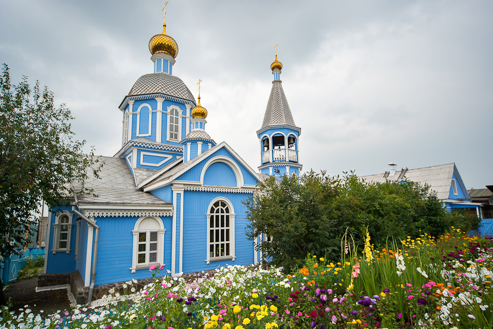 Православный храм в честь Святых Зосимы и Савватия, Соловецких Чудотворцев.