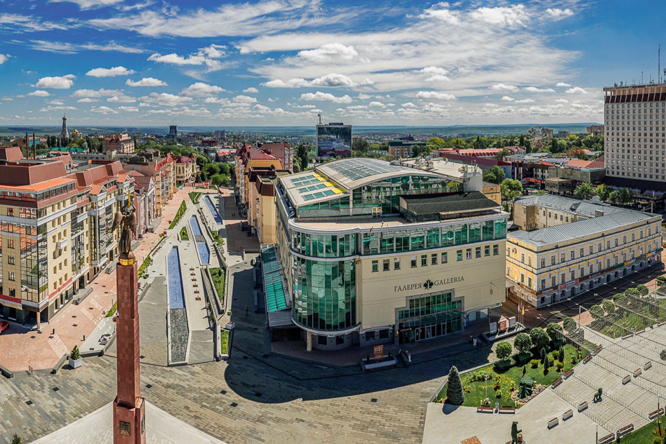 Панорама города Ставрополя.