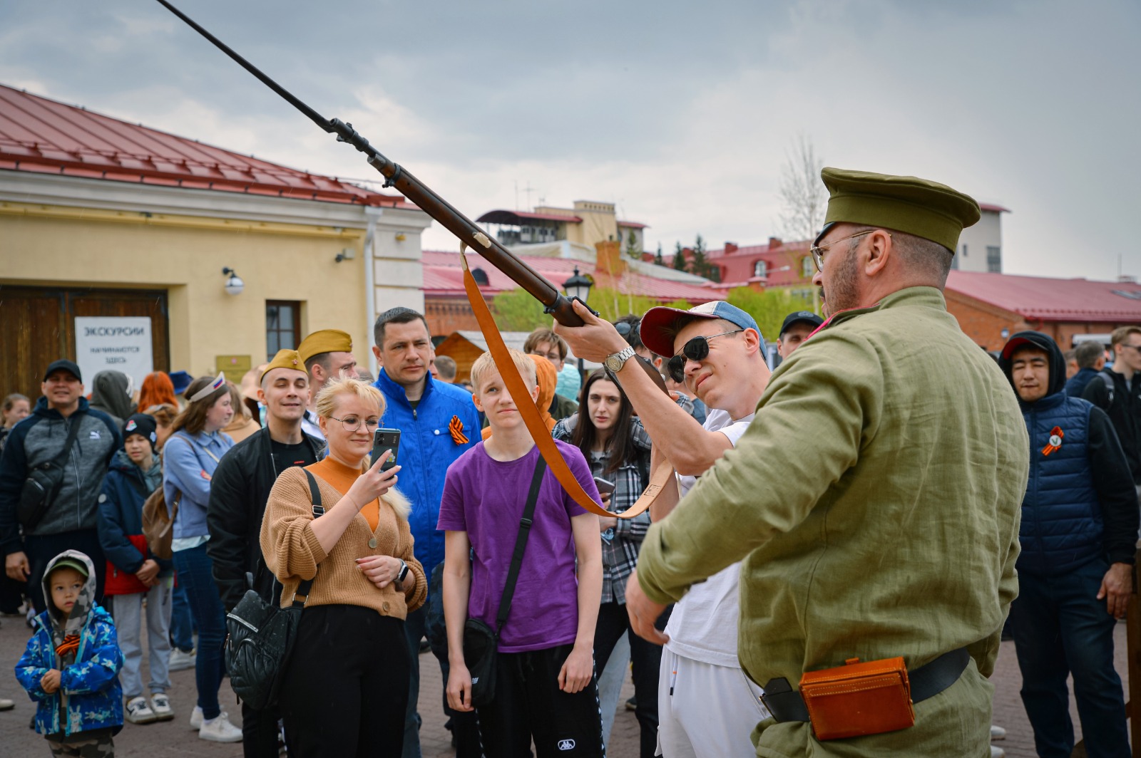 День Победы в Омской крепости.