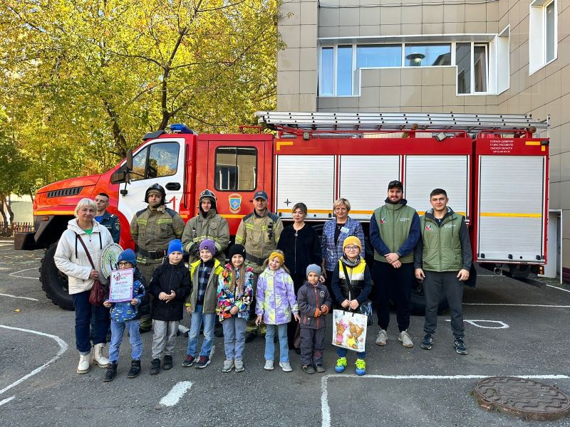 Состоялся финал городского конкурса по основам безопасности жизнедеятельности для воспитанников детских садов «Безопасность глазами детей-2024».