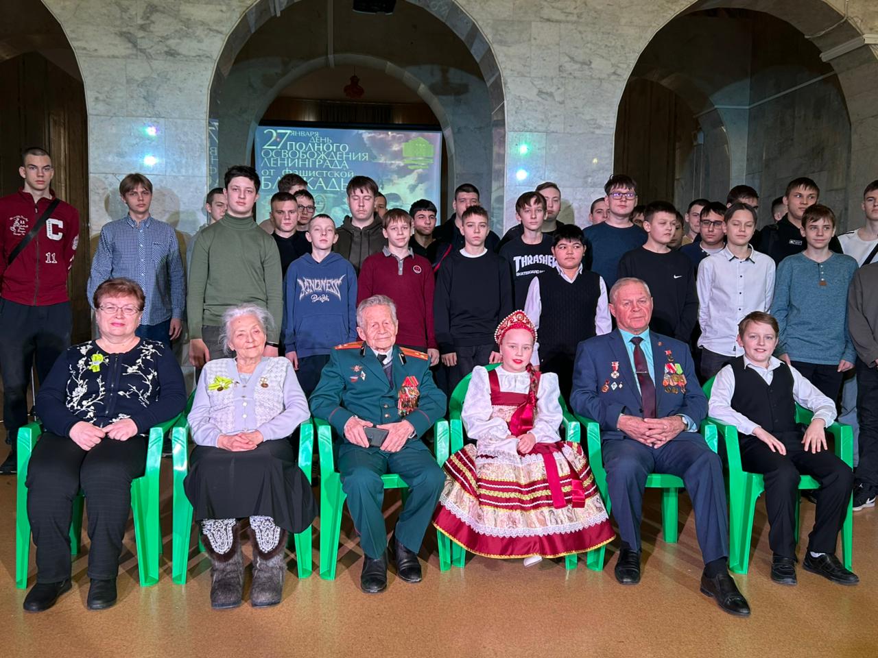 В Ленинском округе молодежи напомнили о событиях блокадного Ленинграда.