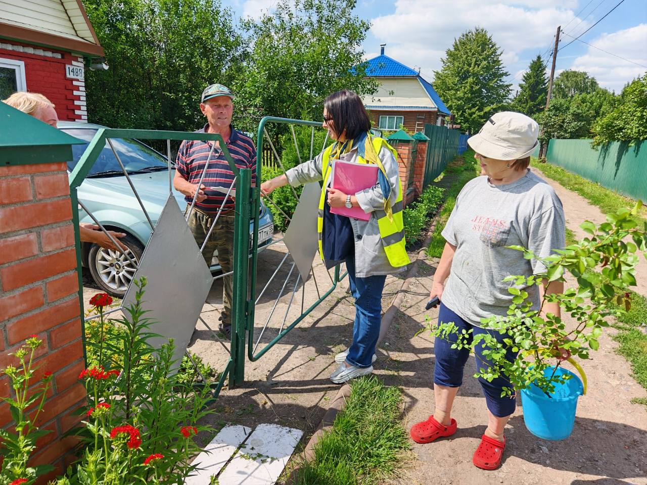 В садоводческих товариществах продолжаются рейды по профилактике пожаров.
