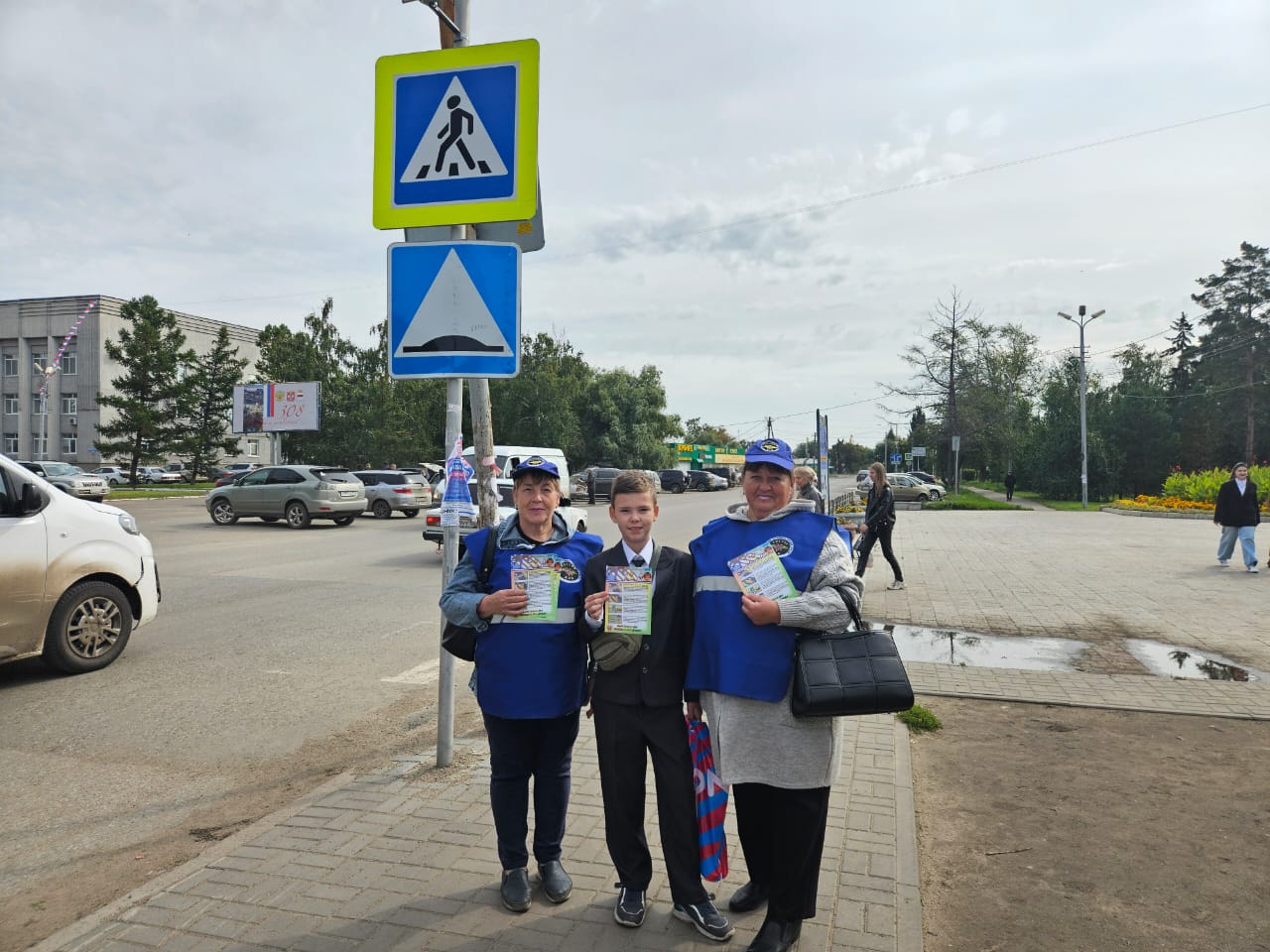 В Омске провели профилактическую акцию «Пешеход».