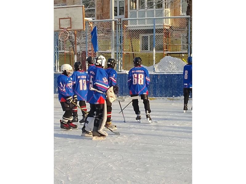 В Омске состоялся городской этап первенства по хоккею среди дворовых команд.