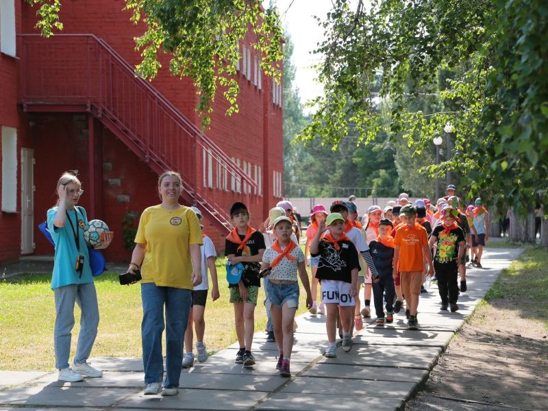 В Омске продолжается летняя оздоровительная кампания.