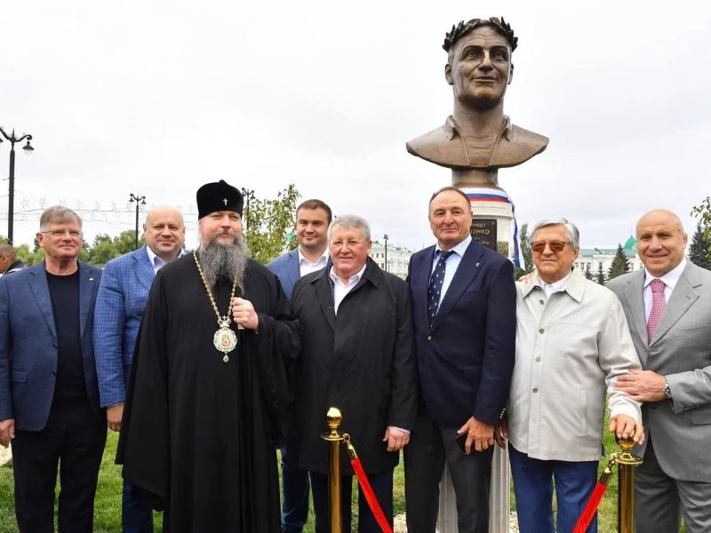 Сергей Шелест: «В Омске открыли завершающую часть экспозиции Аллеи олимпийских чемпионов».