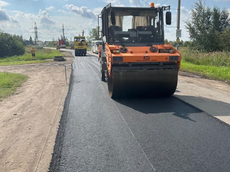 Дорожники отремонтировали дорогу в микрорайон Загородный.