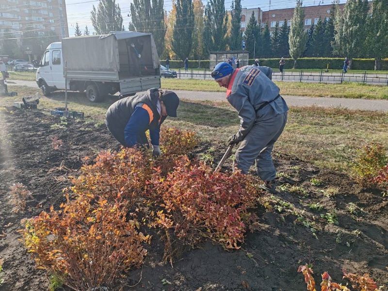 Сергей Шелест рассказал о ходе работ по озеленению Омска.