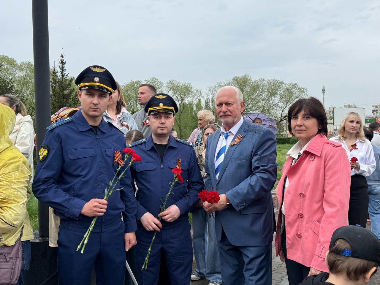 В Советском округе состоялась патриотическая акция, посвященная Дню Победы.
