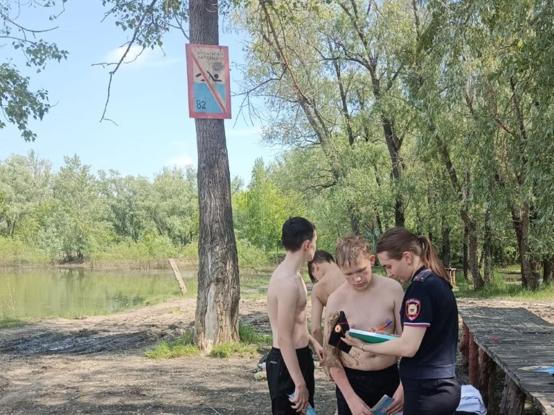 В Омске прошел первый этап профилактической акции «Вода – безопасная территория».