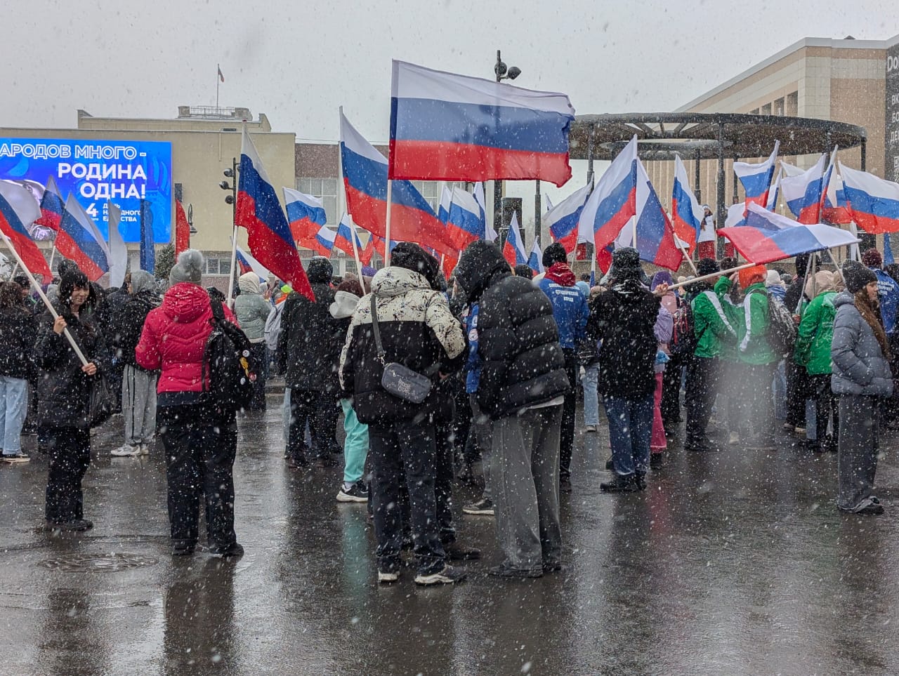 Дружинники обеспечили безопасность на мероприятиях, посвященных Дню народного единства.