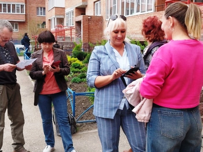 В Октябрьском округе голосуют за благоустройство.