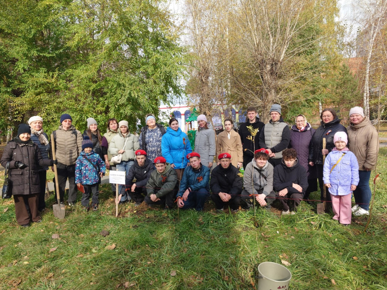 В Октябрьском округе появились рябины Памяти.