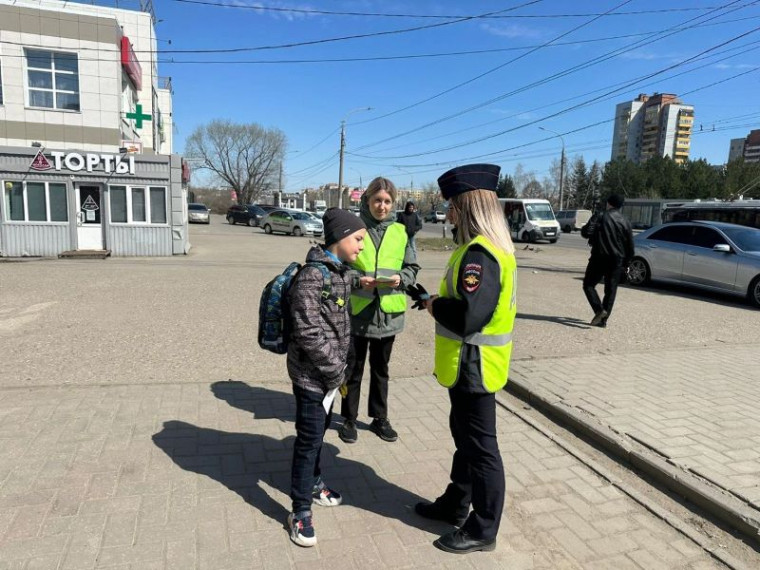 В преддверии летних каникул на Левобережье проходят мероприятия по предупреждению ДТП.