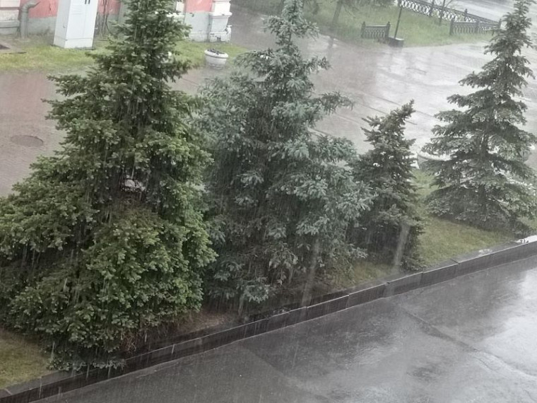 Синоптики прогнозируют в Омске дожди и сильный ветер.
