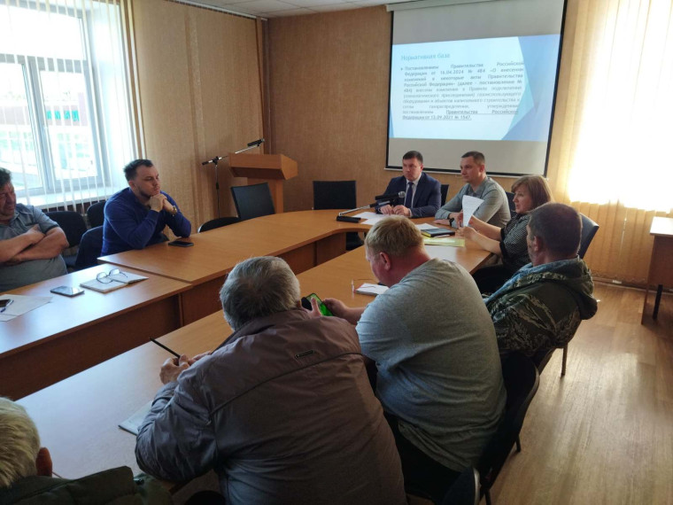 Садоводов Левобережья проинформировали о возможности участия в программе догазификации.