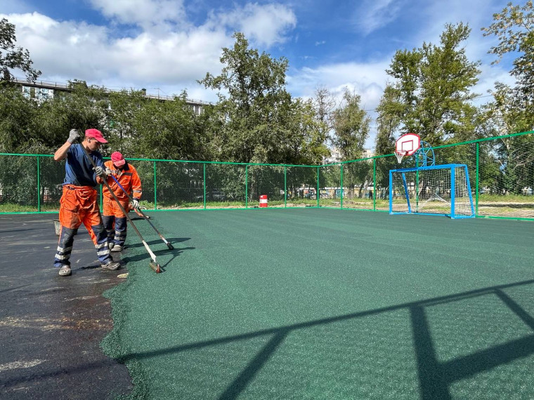 В Ленинском округе благоустроена еще одна школьная территория. В Ленинском округе благоустроена еще одна школьная территория.