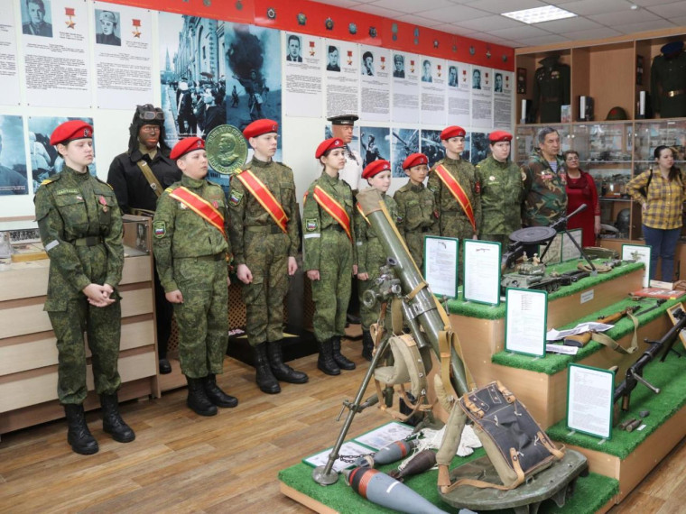 В Октябрьском округе прошло масштабное патриотическое мероприятие.